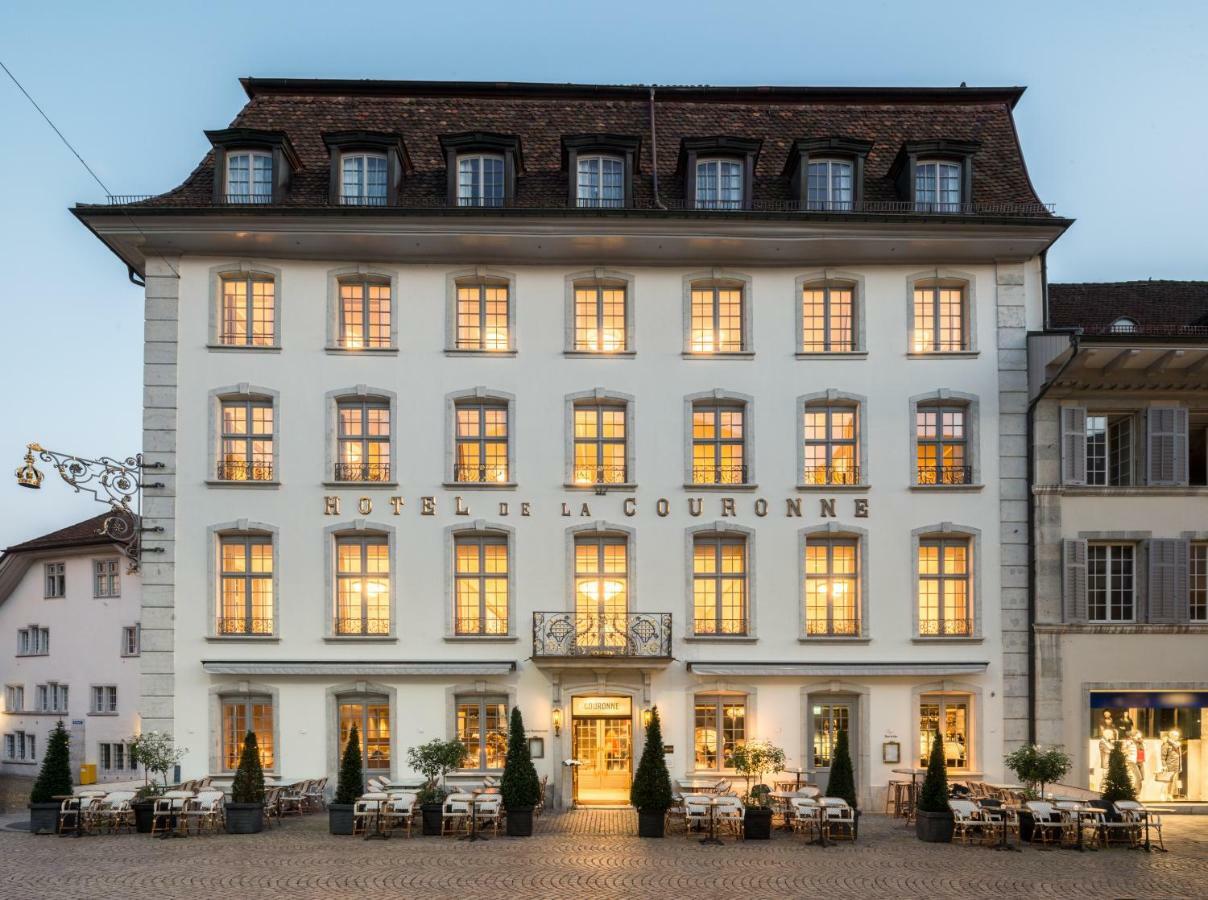 Boutique Hotel La Couronne Solothurn Kültér fotó