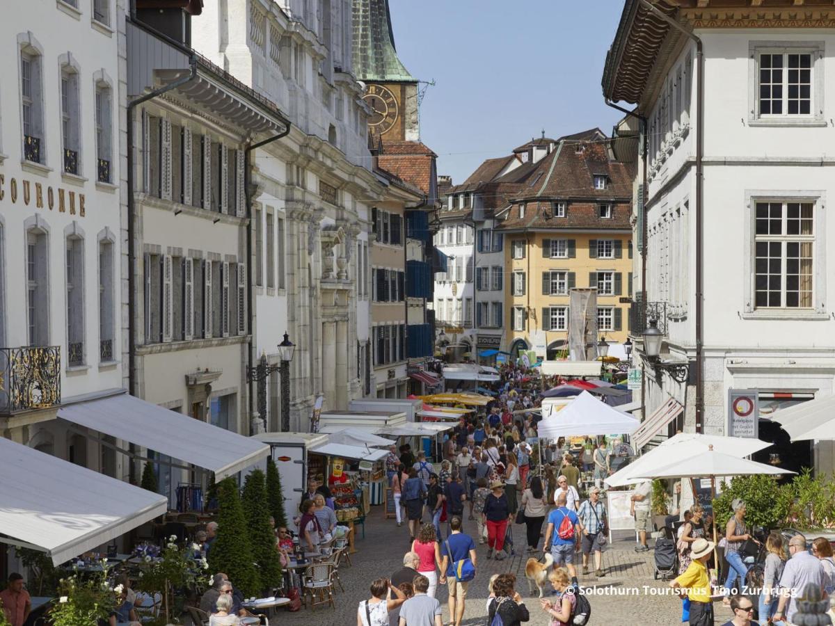 Boutique Hotel La Couronne Solothurn Kültér fotó